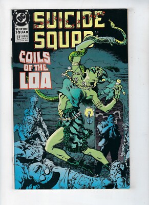Suicide Squad # 37 DC Comics Coils of The LOA Jan 1990 VF