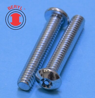 Steel T20 Torx With Pin License Plate Screws For Car Truck Suv Vehicle