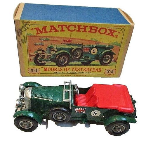Models of Yesteryear 1930 Model A Ford Wreck Truck Shell Yellow Matchbox NRFB - We-R-Toys