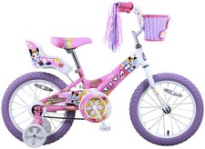 Titan Girl's Flower Princess Bike Pink 16" training wheels-NEW WITH BLEMISHES