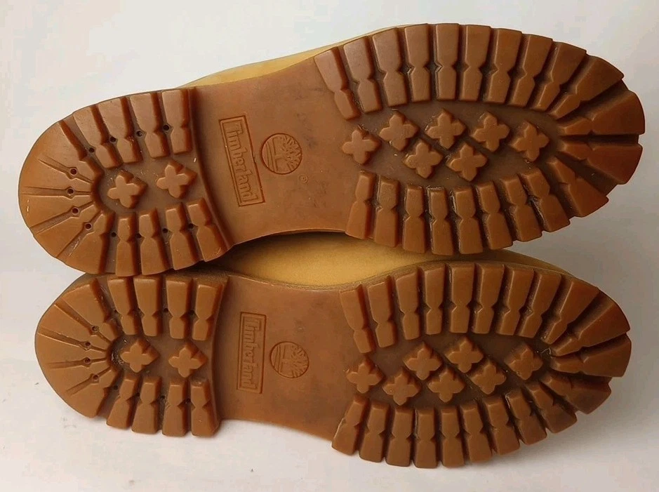 Timberland Clásico 6" Trigo Nubuck Botas Impermeables, Hombres Talla 10, 10061, Butters Foto 3 de 4