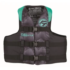 Absolute Outdoor 112200-505-030-22 Full Throttle Adult Nylon Life Jacket - S/m -