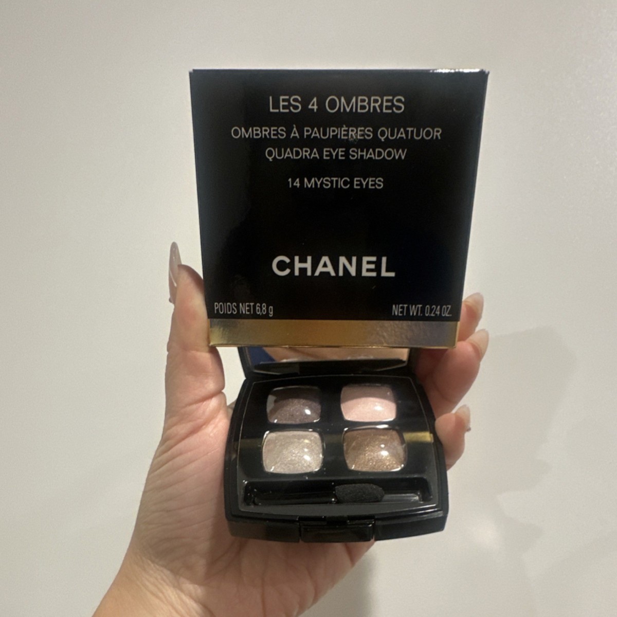 CHANEL LES 4 OMBRES 14 MYSTIC EYES★新品未使用 CHANEL Les 4 Ombres Quadra Eye Shadow 14 Mystic Eyes Brown Bronze