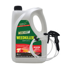 WeedClear Weedkiller 7.2 – 4L Ready-To-Use | Glyphosate | Kills Weeds & Roots 6.25 per litre