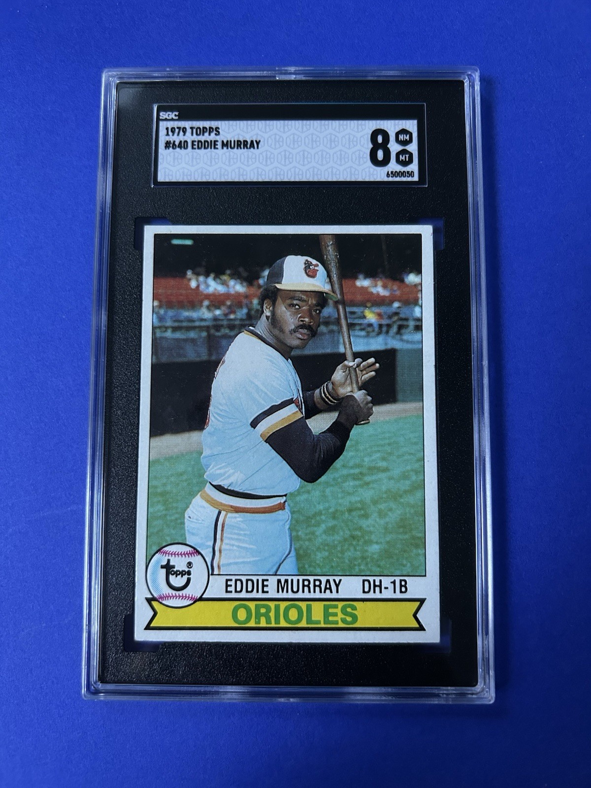 1979 Topps #640 Eddie Murray SGC 8 NM MT