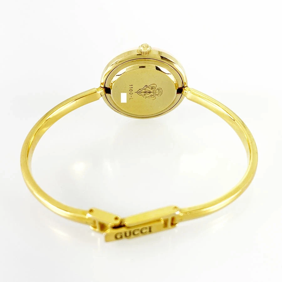 GUCCI 1100 L GP Quartz Ladies Wristwatch ht Used - Image 4 of 4