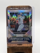 2021 Panini Prizm #CS4 Justin Turner Championship Stage Silver Prizm