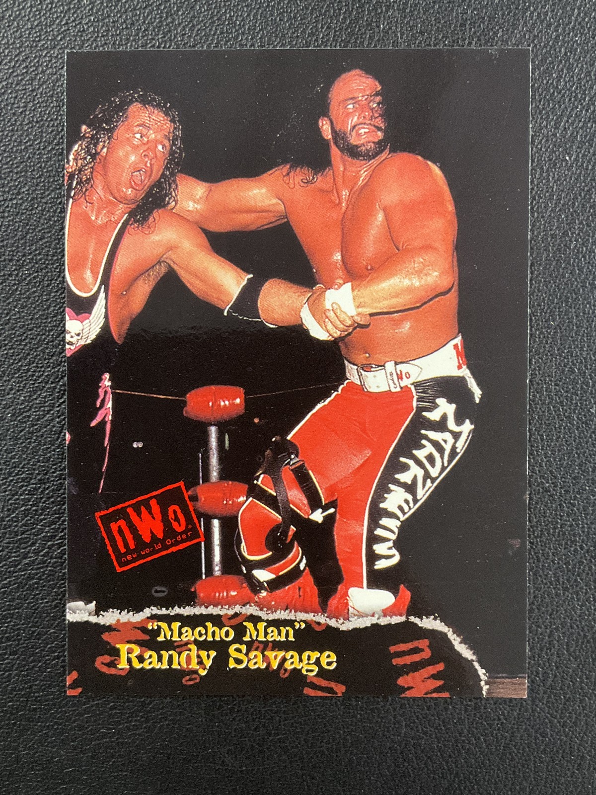 1998 Topps WCW/nWo #04 Macho Man Randy Savage Wrestling