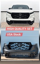 Fits For 2023-2024-2025 Honda Crv Hybrid Sport New Front Fascia Bumper Cover Kit