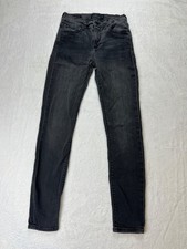 Lucky Brand Brooke Legging Jeans Stretch Mid Waist Black Denim Women  s Size 2/26