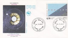 FRANCE 1996 FDC JAN DIBBETS YT 2987