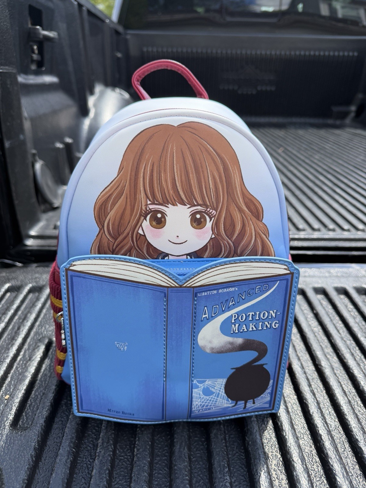 Harry Potter Loungefly Hermione Mini Backpack Advanced Potion Book With Tags