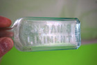 Sloan's Liniment medicine bottle 5" Clear and NICE — photo 1