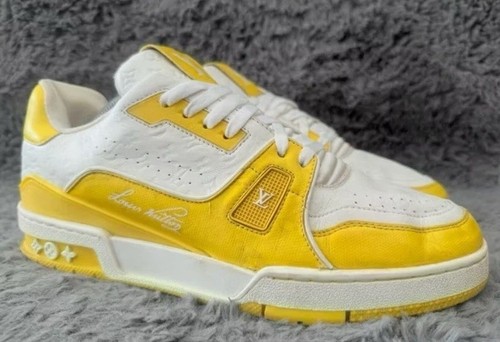 Louis Vuitton LV trainer yellow