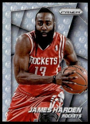 2014-15 Panini Prizm #13 James Harden SP's Houston Rockets