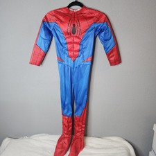 Marvel Spider-Man Costume Youth Boys Small Jazwares Padded Suit Superhero Outfit