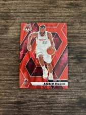 2024-25 Panini Mosaic - Andrew Wiggins #175 Red Seismic Mosaic Prizm /299