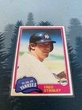 1981 Topps - Fred Stanley #281 - FREE SHIPPING