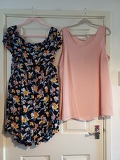 Ladies Plus Size 22 Beautiful Playsuit/Top Summer Clothes Bundle By Evans