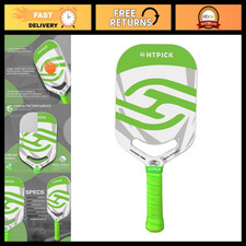 High-Performance Carbon Fiber Pickleball Paddle 16mm Polymer Core Aero Throa