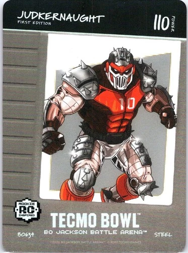 Bo Jackson Battle Arena Tecmo Judkernaught Blow On It Steel Quinshon Judkins RC