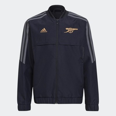 Youth Boys Adidas Arsenal Full Zip Anthem Track Jacket HA5262 NWT