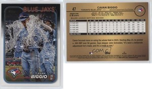 2024 Topps Series 1 Golden Mirror Cavan Biggio #47