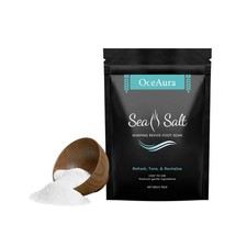 Relaxing Sea Salt Foot Soak for Moisturizing and Skin Firming Care Treatment