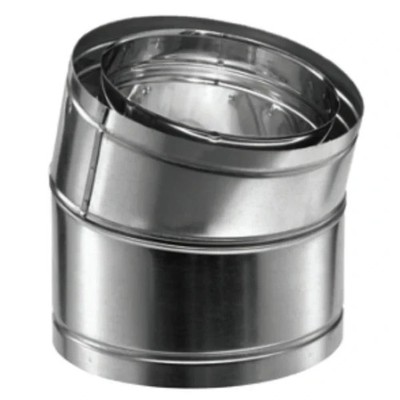 Several NEW DuraVent DuraChimney II 16'' Elbow 15 Degree 16DCA-E15
