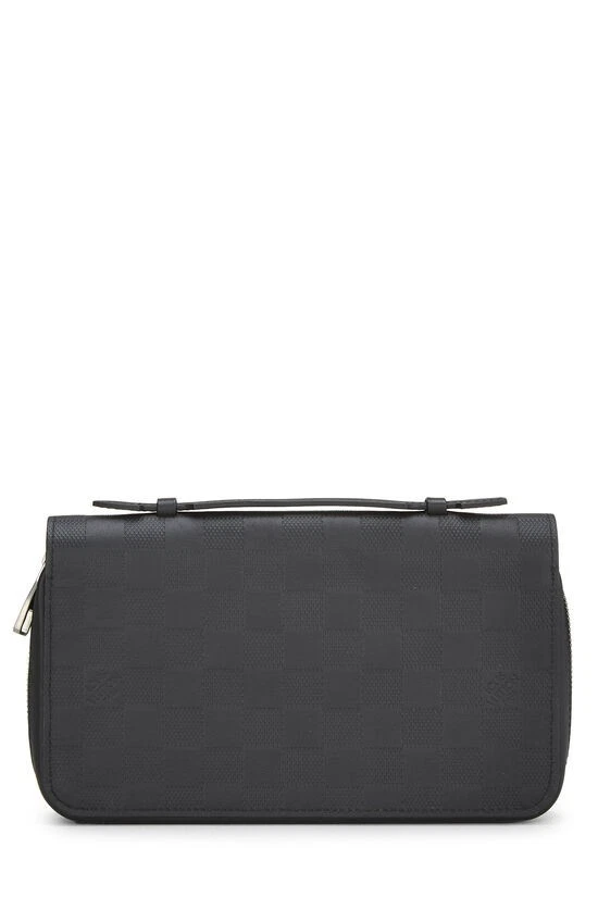 LV BLACK DAMIER INFINI ZIPPY XL