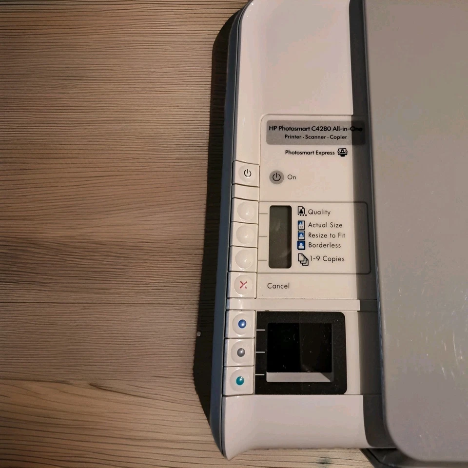 HP Photosmart C4280 многофункциональный струйный цветной принтер сканер копир без чернил - Изображение 2 из 4