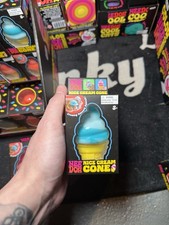 BLUE NeeDoh NICE CREAM CONE Ice Cream Squishy Toy 2026 NEE DOH Stress Ball NEW