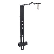 Aquarium Light Riser, Adjustable Aluminum Alloy Light Bracket for Fish Black