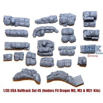 VALUE GEAR VLGHT005 USA Halftrack Set #5 (For Dragon M2/M3/M21 Halftr)