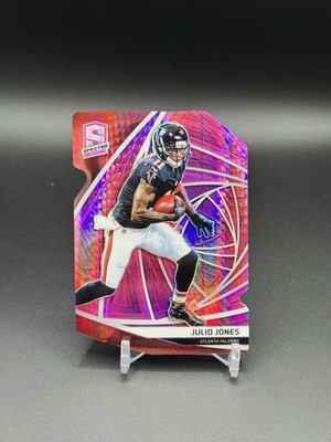 2019 Panini Spectra Julio Jones Pink Die Cut 11/20 JERSEY NUMBER MATCH 1/1