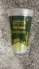 2014 Oakland A's Spring Training Plastic Cup. Old Phoenix Muni Stadium Used