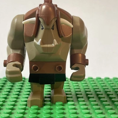 LEGO® Castle Fantasy Dark Tan Troll Minifigure 7036 cas358 - Image 1 of 4