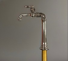 Kohler K-72763-9M-SN Artifacts 1.2 GPM 1-Hole Bathroom Faucet  Drain, Polished