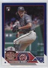 2023 Topps Update Retail Royal Blue Thad Ward Thaddeus Ward #US111 11ur