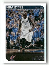 2014-15 Hoops #113 DeJuan Blair Silver #/399 WIZARDS SP