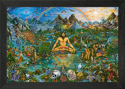 Der Schöpfer Gerahmtes Wandbild Poster Leinwanddruck Bild