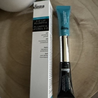 Dr. Brandt 3-D Lip PlumpFix AM + PM Duo | Plumping Primer & Conditioning NIB