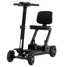 Pride Mobility Go-Go Carbon Folding Scooter - 35 lbs. Heaviest Piece SC25BLK1001