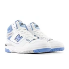 Men New Balance NB 650 R Mid Top Athletic Sneakers Shoes White/Blue BB650RCK