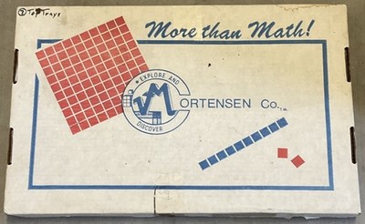 VTG Mortensen More Than Math! Book Set Block Set  Manipulatives Montessori READ
