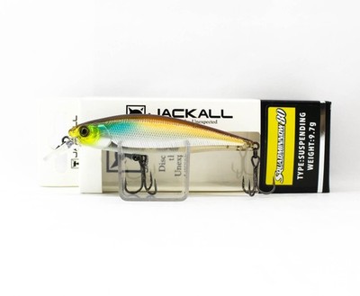 Jackall Squad Minnow 80SP Suspendieren Köder Natural Shad (2365)