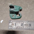 2 VINTAGE CAST IRON AWNING HEAD ROD CLAMPS — photo 3