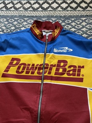 PowerBar - Biemme - Vintage Kurzarm Herren MTB Radtrikot - Medium