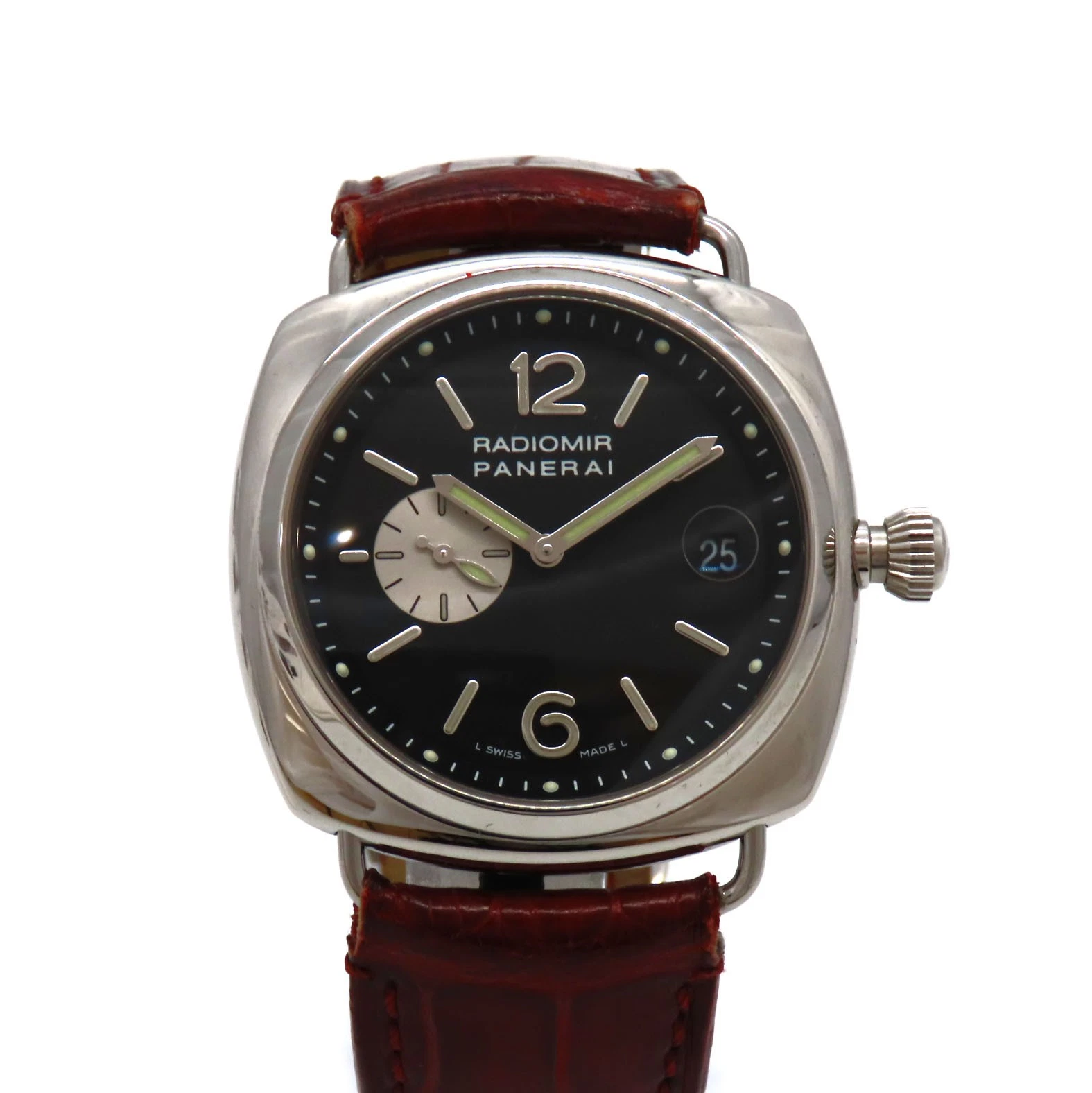 Panerai — Panerai Radiomir PAM00141 Stainless Steel Leather Diamond 40.0mm 2024 #KNW1757