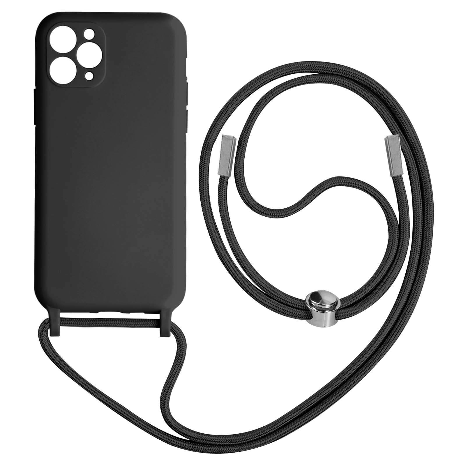 Coque iPhone 11 Pro cordon pour garder les mains libres en voyage